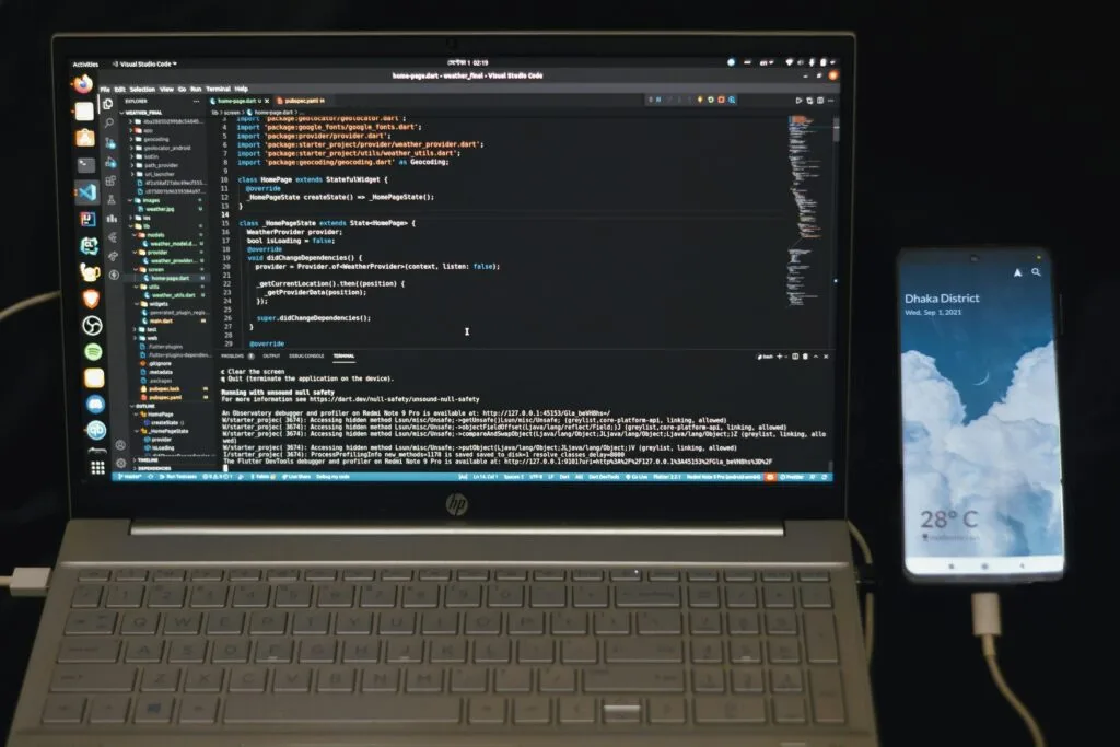 Cross-platform mobile app development with Flutter and React Native